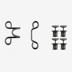 메탈 바지 줄임 핀 허리사이즈 조절, 1개, 블랙