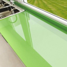 Amiya 그레이 글로시 콘택트 페이퍼 반짝이는 필 앤 스틱 벽지 조리대 가구 캐비닛용 자체 접착 방수 제거 가능 쉬운 부착 장식용 비닐 랩 59.9 x 295.9, 초록색