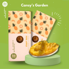 [Cansy's Garden] 베트남 소프트 건조 파인애플, 2개, 180g