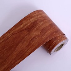 펀앤쇼핑 몰딩시트지 천장 시트지 셀프인테리어 문틀 창틀 다크브라운 15cm5M 걸레받이, E. 감바두 나무