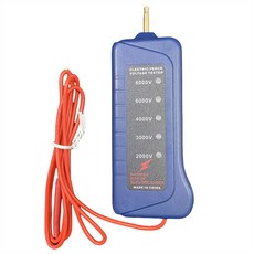 2000V 8000V 전기 울타리 테스터 정원 가축 파인더와 전압 LED 조명 전압계 동물에, 1PC Blue
