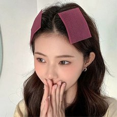 메이크업 세안시 앞머리고정 헤어시트 여자핀