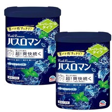 바스로망 입욕제 스파클타입 일본온욕 요통 냉증 600g x 2개