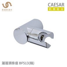 CAESAR 凱撒衛浴 可調角度蓮蓬頭掛座 浴室淋浴配件, BF513B (烤黑)