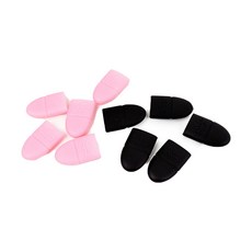 TW 젤네일 리무버 캡 클립 아트 손톱 고정기 제거 솜 골무, 핑크, 1개