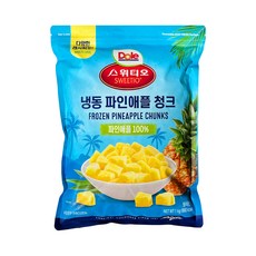 파인애플 냉동 과일 식품 1kg 1개, 1000없음