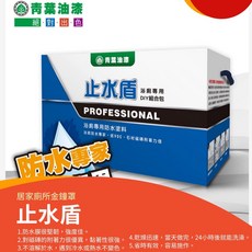 【Dr. house-歐樂克修繕家】青葉磁磚縫防漏劑 DIY修繕廁所磁磚縫隙 有效止漏防水 輕鬆解決漏水問題, 1個, 止水盾1組送膠帶
