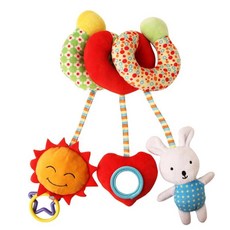 봉제 인형 만화 동물 침대 장식, 1개, 2. Rabbit