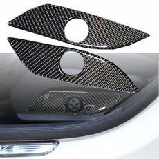 亮光3D真碳纖維 CarbonFiber 真卡夢 前座椅 側調節面板貼片 15-21 W205 C300 C63 C43