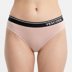 [백화점 정품] 예스 베이지 볼드 아웃밴드 여성 헴팬티 YSWPXA76