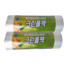 남영 크린 위생롤백 대형 200매 30cm X 40cm 2입