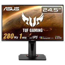 ASUS TUF Gaming VG259QM 24.5 게이밍 모니터 인치280Hz풀 HDIPS1msHDRHDMI×2 DPG-SYNC