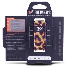 【GruvGear】附發票 悶音束帶 FretWrap 木吉他束帶 / 電貝斯束帶 / 電吉他束帶 制音帶, 1個, 豹紋