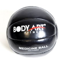 바디아트 뉴 가죽 메디슨볼, 블랙, 1개, 1kg