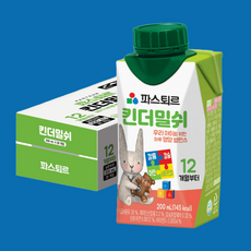 파스퇴르 킨더밀쉬, 200ml, 20팩