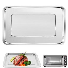 GWBSXM Convection 토스터 오븐 교체 트레이 부품 블랙 데커 8 슬라이스 엑스트라 와이드 컨벡션 토스터 오븐용 36.9 x 22.6cm(14.6 x 8.8인치), GWBSXM Convection 토스터 오븐 교체 트레