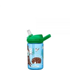 CamelBak Eddy+ 396.9g(14온스) 아동용 물병 트라이탄 리뉴 포함 - 빨대 탑 닫았을 때 누출 방지 겨울용 동면, 카멜백 Eddy+ 396.9g(14온스) 아동용 물병