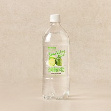 노브랜드 스파클링 대용량 제로 라임 1L, 10개