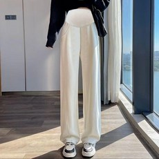 임산부 바나나 팬츠 와이드핏 슬림핏 일자핏 가을 겨울 운동용 바지