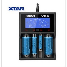 XTAR VC4 18650鋰電池USB充電器, 1個