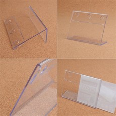 건shop디자인 가로형 쇼케이스 높이80mm 5종 택1 스탠드, 120x80mm