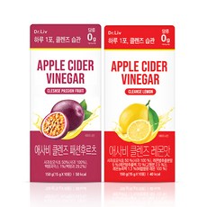 닥터리브 애사비 클렌즈 레몬 + 패션후르츠맛 세트, 1세트, 150g