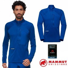 【MAMMUT 長毛象】送》男 極限艾格-透氣長袖半襟上衣 Eiger Nordwand Advanced 01770