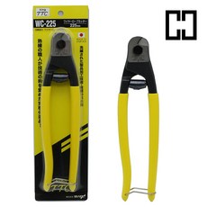 츠노다TTC 9인치 와이어 로프 커터 컷터 일제 WC-225, 단품, 1개