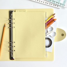 클래시바인더포켓 A5 6공 바인더에 걸어 쓰는 포켓 170310, (03 코타그린) (현 재고 2개)