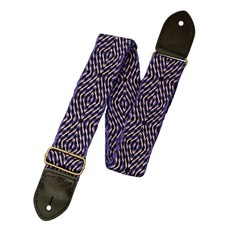 HipStrap 吉他背帶 手工編織 有機棉 圖盧姆紫, 1個