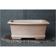 小樹安每 中國盆缽-宜興紫泥外緣長方鉢 19cm, 1個