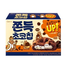 청우식품 쫀득 초코칩 쿠키, 90g, 3개
