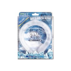 日本SOLOKI 冰涼頸圈 28°C以下自然凍結 體感降溫約8度 白色, 1個