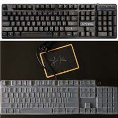 와이케이몰 애니젠 A10 전용 키스킨 고급 TPU 방수 키보드 커버, 1개, 투명