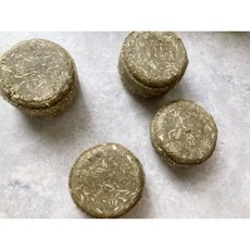 卓瑪象象 薄荷舒壓輕盈洗髮餅 5%薄荷腦清涼配方 精油手工皂, 10ml複方精油, 1個