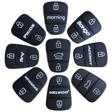 대롱나무 포터2 봉고3 모닝 엑센트 레이 스포티지 프라이드 K5 K7 로체 포르테 쏘나타 카렌스 벨로스터 I30 아반떼 그랜져 폴딩키 차키 스마트키 리모컨 교체 수리 실리콘 고무, 1개, 중간 Sportage글