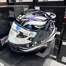 『Riderment』實體店 現貨 OGK KABUTO AeroBlade-6 空氣刀6 空刀6 ELFI 亮黑紫, 1個, XL