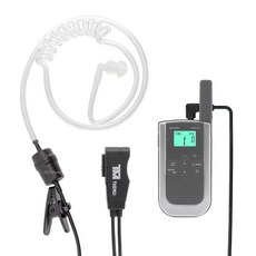 더뮤 경호용 1핀 이어마이크 HK-880R 무전기 전용 EF-1 리시버 (TM-EM1000)