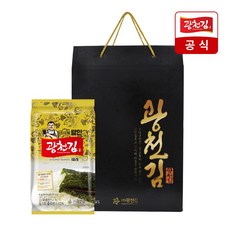 광천김선물세트 3대째 달인 재래도시락김 4g 27봉 선물세트, 광천김선물세트 3대째 달인 재래도시락김 4g 27봉 선, 1개