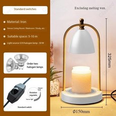 리드 왁스 멜팅 램프 로맨틱한 침실 침대 옆 타이머 기능 분위기, 2. A-2, D. AU plug