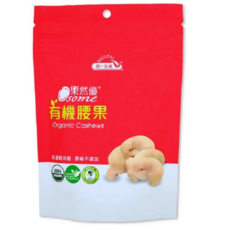 統一生機 果然優有機腰果 低溫輕烘焙 無添加 150公克, 150g, 1包