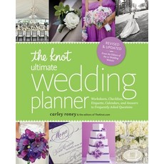 (영문도서) The Knot Ultimate Wedding Planner [Revised Edition]: Worksheets Checklists Etiquette Timel... Paperback, Potter Style, English, 9780770433772