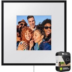 SAMSUNG삼성 HWLS60D/ZA 포토 뮤직 프레임 스마트 스피커 돌비 ATMOS with QSymphony 2024 번들 1년 CPS 강화 보호 팩