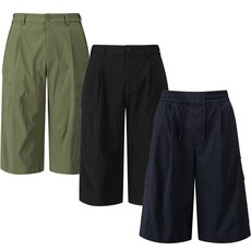 [국내백화점] 블랙야크 26년신상 남성/여성 트레킹/등산/일상 7부 세미와이드핏 데일리 버뮤다 팬츠 등산바지 아웃도어 캠핑 트레킹