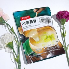 YORIHADA 韓式燉補牛骨湯 15小時精燉 濃郁鮮甜, 500g, 1個