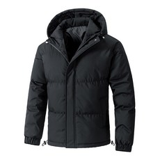 YANGTA 남자 겨울 패딩 점퍼 루즈핏 캐주얼 심플 보온 후드 방풍 항공점퍼