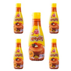 오뚜기 달콤한케이크시럽 220g 5개, 1세트