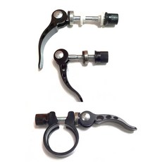 QR레버 싯클램프 전동킥보드 핸들고정레버 부품, 1. QR레버 6.5CM, 1개