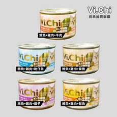 維齊 Vi.Chi 貓罐頭 化毛, 1個, 維齊-隨機混搭x24罐