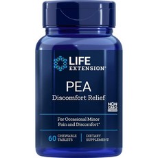 LIFE EXTENSION PEA口嚼錠 莓果口味, 60顆, 1罐